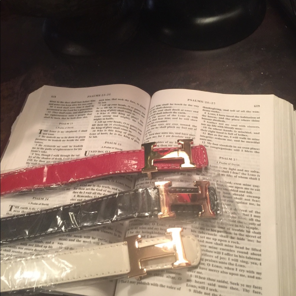 Kids fashion belts sold separately